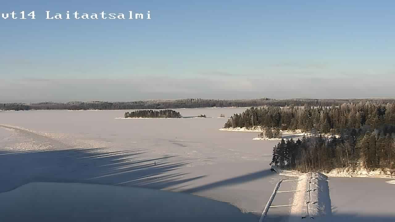 Kelikamerat Kuva Tie 14 Savonlinna, Laitaatsalmi silta, Savonlinna, Etelä-Savo