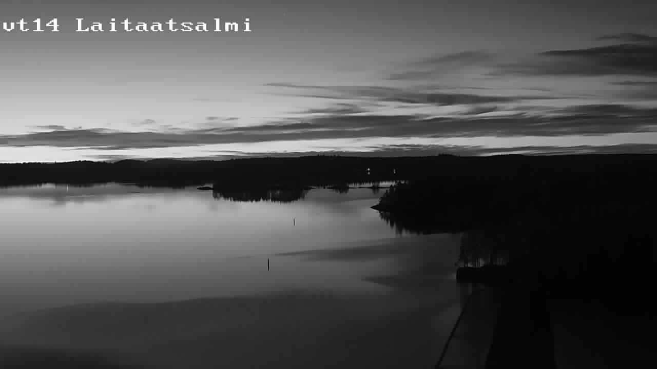 Weather Camera Image Väg 14 Nyslott, Laitaatsalmi, Savonlinna, Etelä-Savo