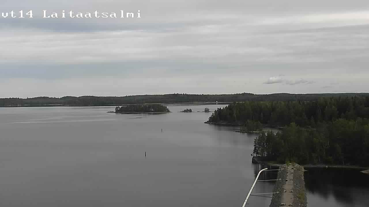 Kelikamerat Kuva Tie 14 Savonlinna, Laitaatsalmi silta, Savonlinna, Etelä-Savo
