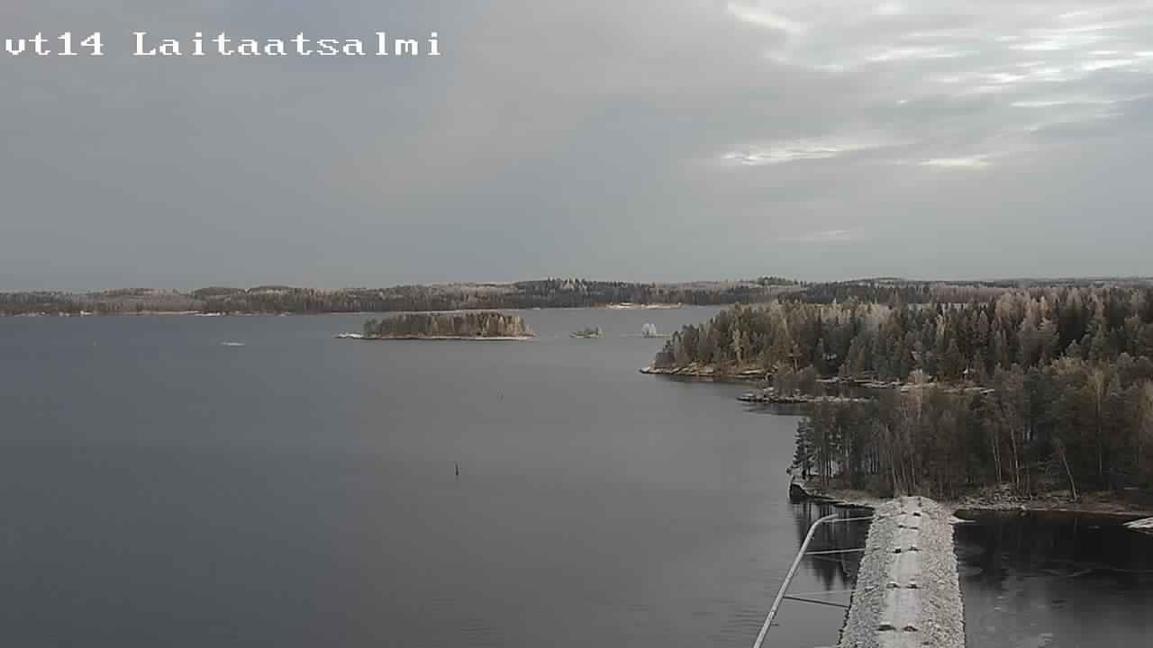 Kelikamerat Kuva Tie 14 Savonlinna, Laitaatsalmi silta, Savonlinna, Etelä-Savo