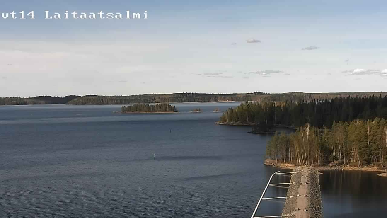 Weather Camera Image Väg 14 Nyslott, Laitaatsalmi, Savonlinna, Etelä-Savo