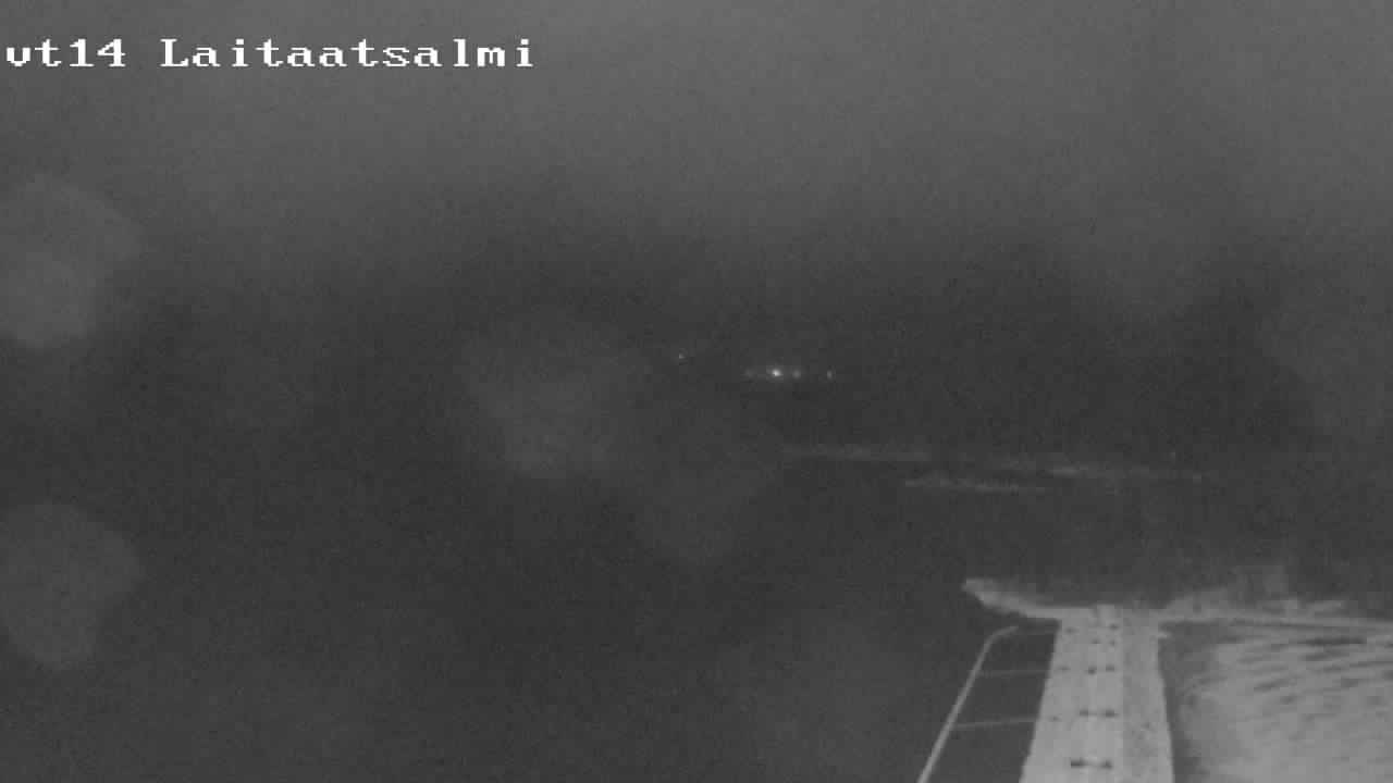 Weather Camera Image Väg 14 Nyslott, Laitaatsalmi, Savonlinna, Etelä-Savo