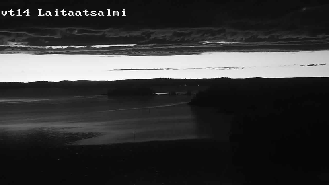 Weather Camera Image Road 14 Savonlinna, Laitaatsalmi, Savonlinna, Etelä-Savo