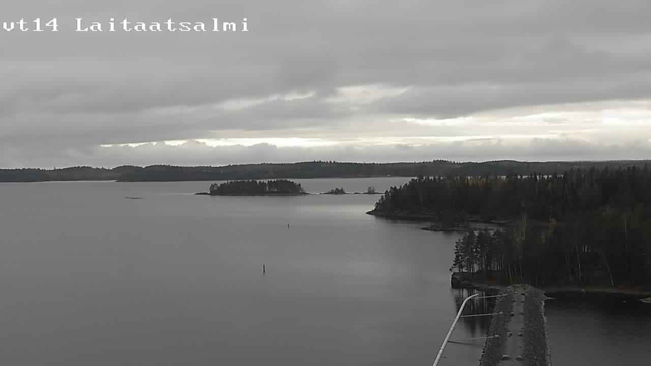 Kelikamerat Kuva Tie 14 Savonlinna, Laitaatsalmi silta, Savonlinna, Etelä-Savo