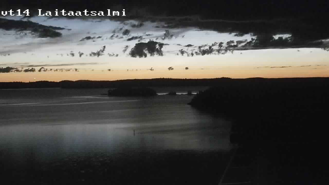 Weather Camera Image Road 14 Savonlinna, Laitaatsalmi, Savonlinna, Etelä-Savo