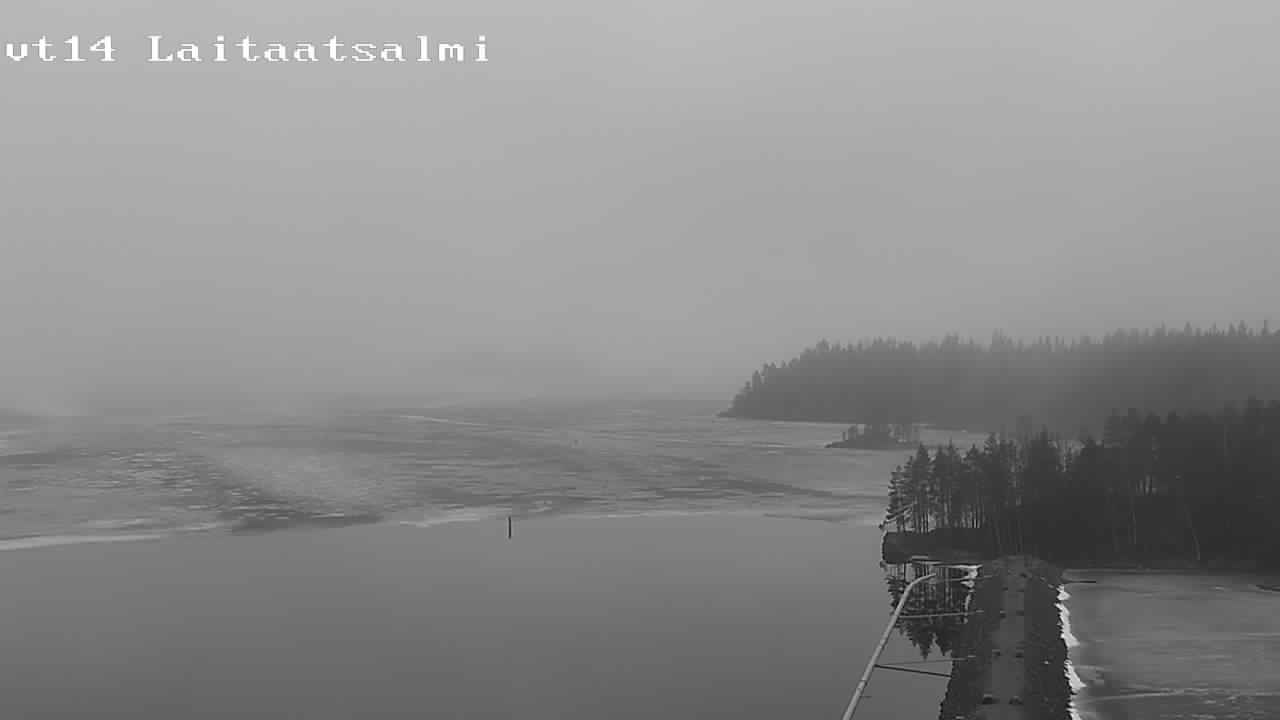 Weather Camera Image Väg 14 Nyslott, Laitaatsalmi, Savonlinna, Etelä-Savo