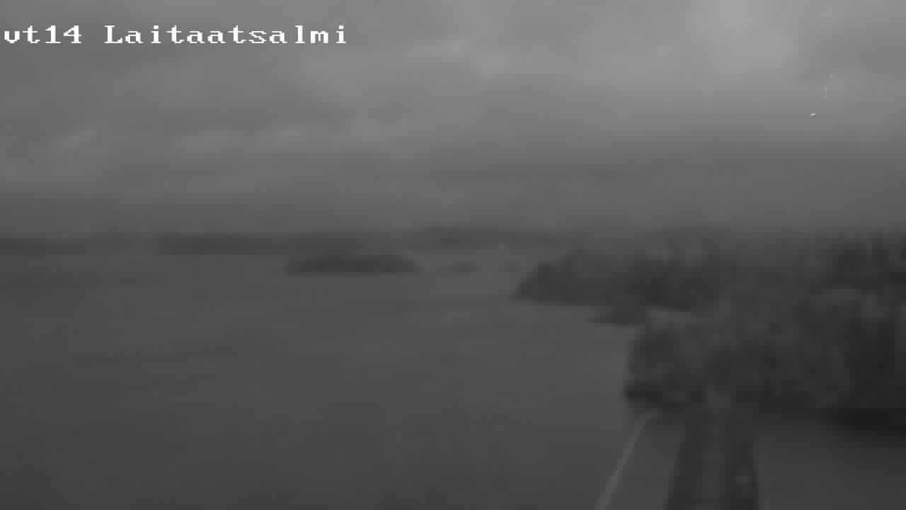 Weather Camera Image Road 14 Savonlinna, Laitaatsalmi, Savonlinna, Etelä-Savo
