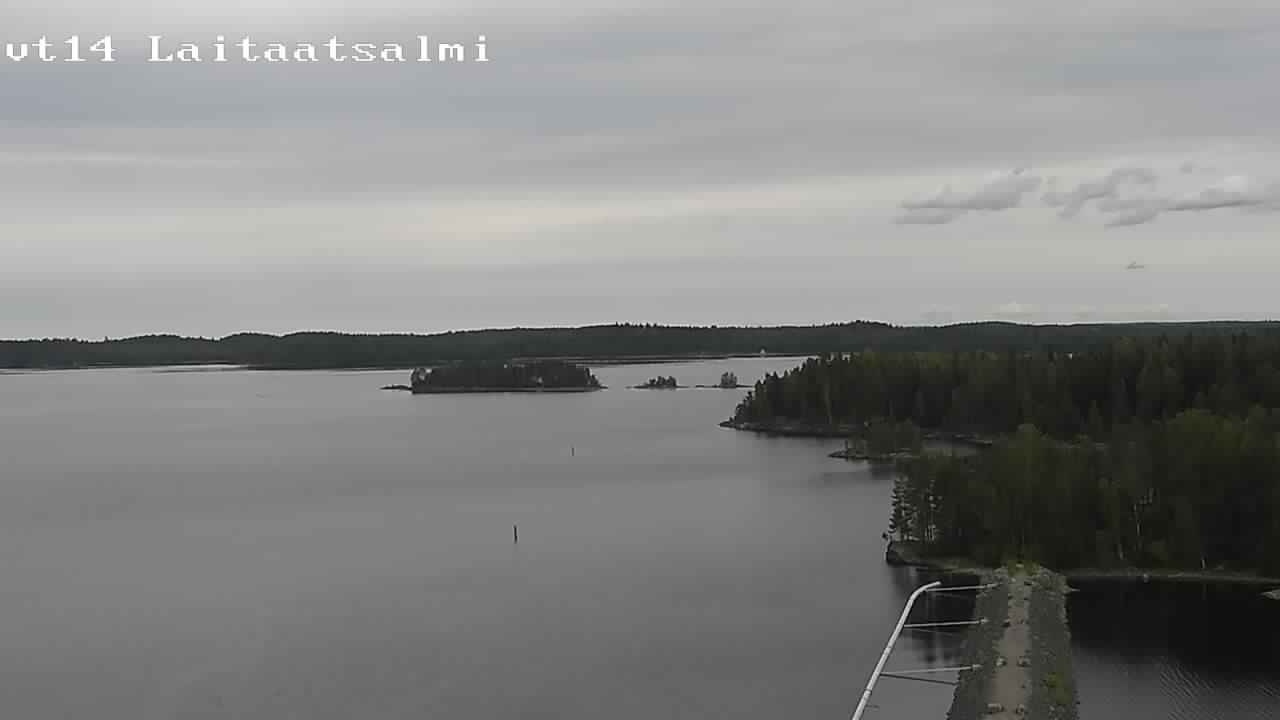 Kelikamerat Kuva Tie 14 Savonlinna, Laitaatsalmi silta, Savonlinna, Etelä-Savo
