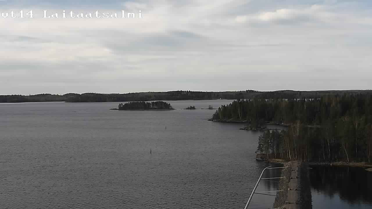 Weather Camera Image Väg 14 Nyslott, Laitaatsalmi, Savonlinna, Etelä-Savo