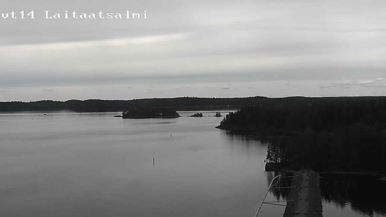 Weather Camera Image Väg 14 Nyslott, Laitaatsalmi, Savonlinna, Etelä-Savo
