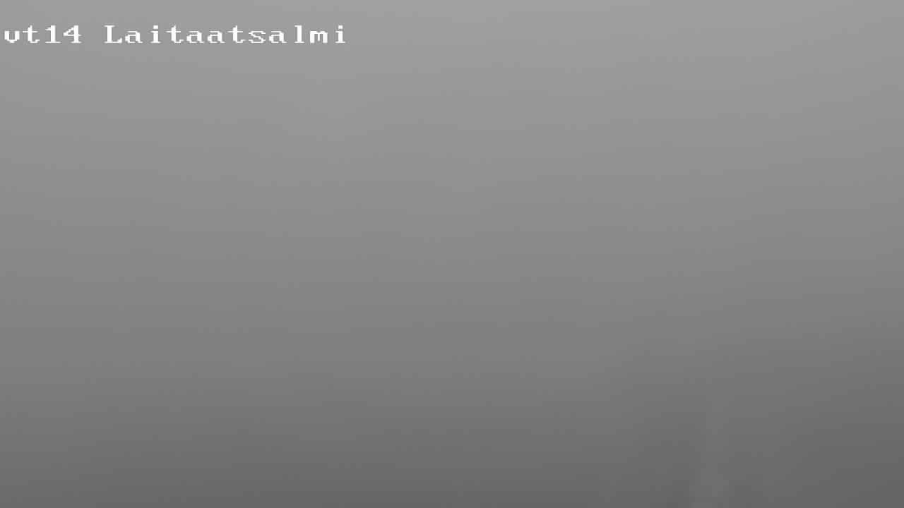 Weather Camera Image Väg 14 Nyslott, Laitaatsalmi, Savonlinna, Etelä-Savo