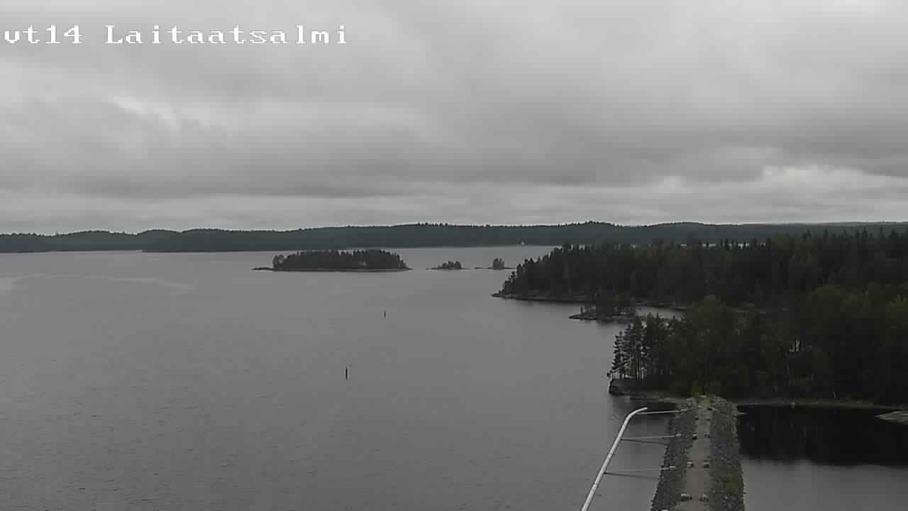 Kelikamerat Kuva Tie 14 Savonlinna, Laitaatsalmi silta, Savonlinna, Etelä-Savo