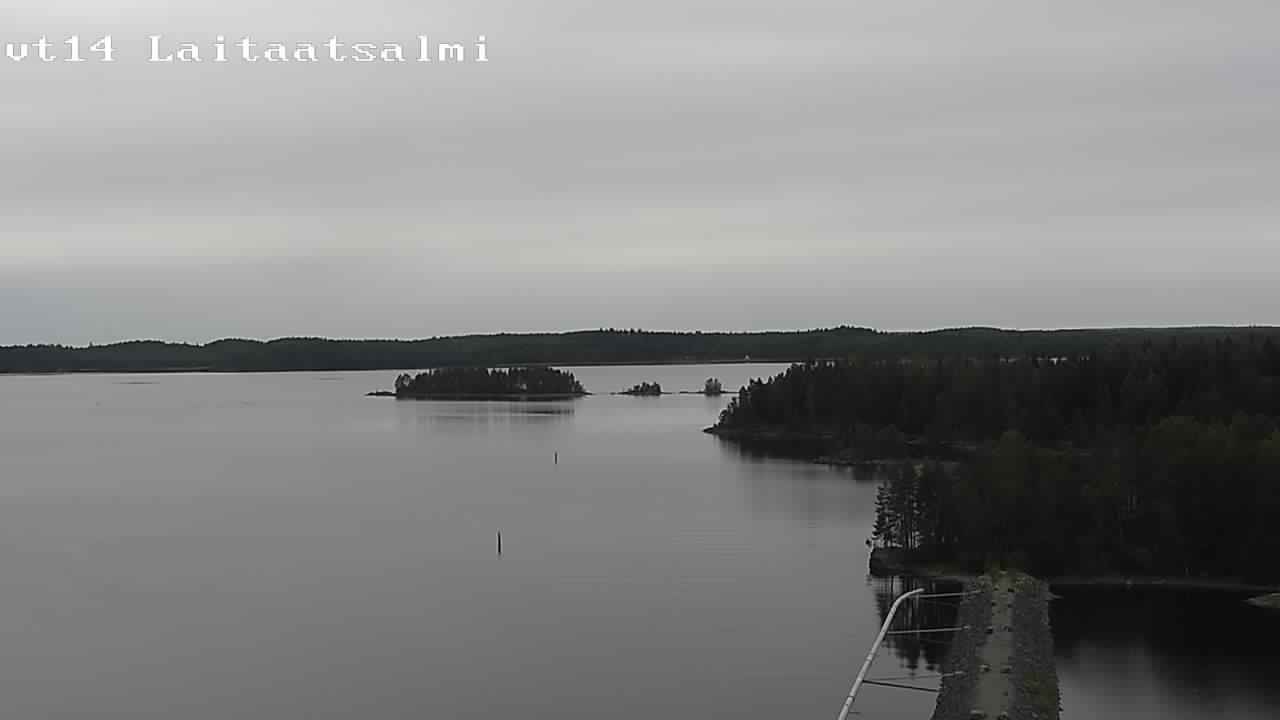 Weather Camera Image Väg 14 Nyslott, Laitaatsalmi, Savonlinna, Etelä-Savo
