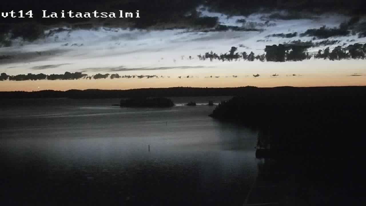 Weather Camera Image Road 14 Savonlinna, Laitaatsalmi, Savonlinna, Etelä-Savo