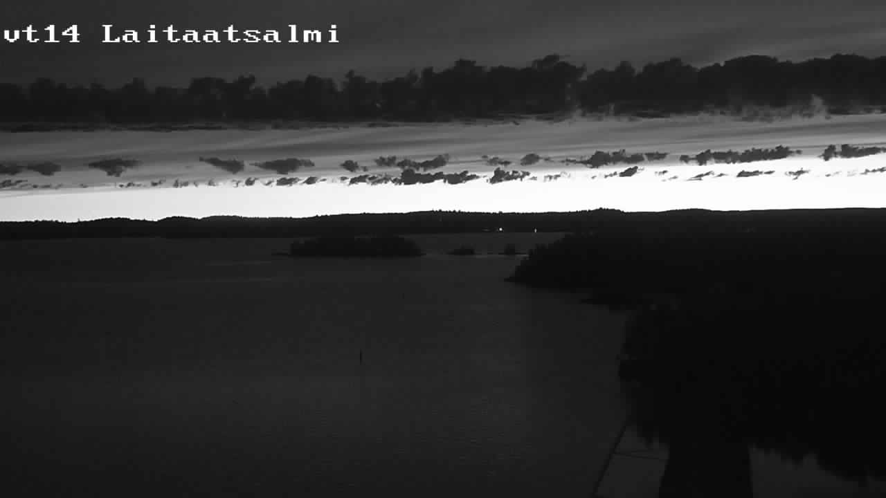 Weather Camera Image Road 14 Savonlinna, Laitaatsalmi, Savonlinna, Etelä-Savo