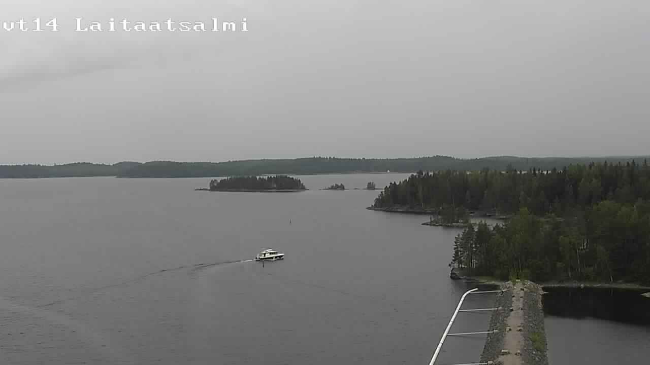 Kelikamerat Kuva Tie 14 Savonlinna, Laitaatsalmi silta, Savonlinna, Etelä-Savo