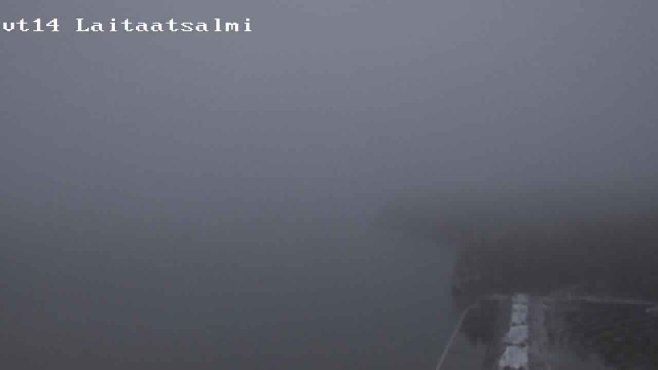 Weather Camera Image Väg 14 Nyslott, Laitaatsalmi, Savonlinna, Etelä-Savo