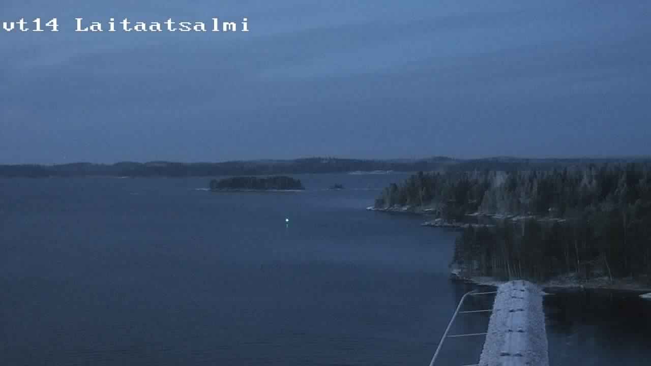 Kelikamerat Kuva Tie 14 Savonlinna, Laitaatsalmi silta, Savonlinna, Etelä-Savo