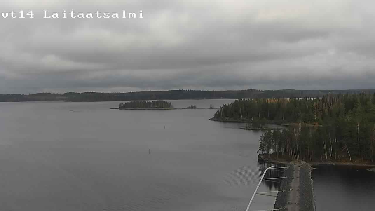 Kelikamerat Kuva Tie 14 Savonlinna, Laitaatsalmi silta, Savonlinna, Etelä-Savo