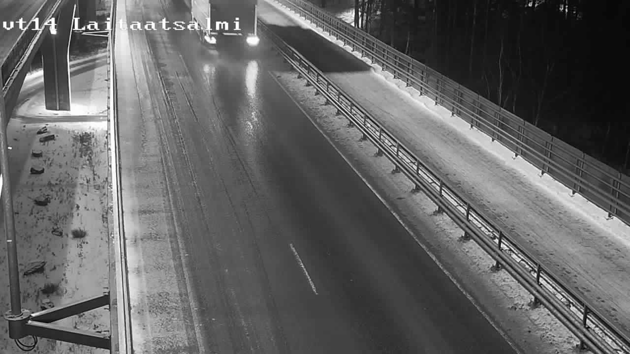 Weather Camera Image Väg 14 Nyslott, Laitaatsalmi, Savonlinna, Etelä-Savo