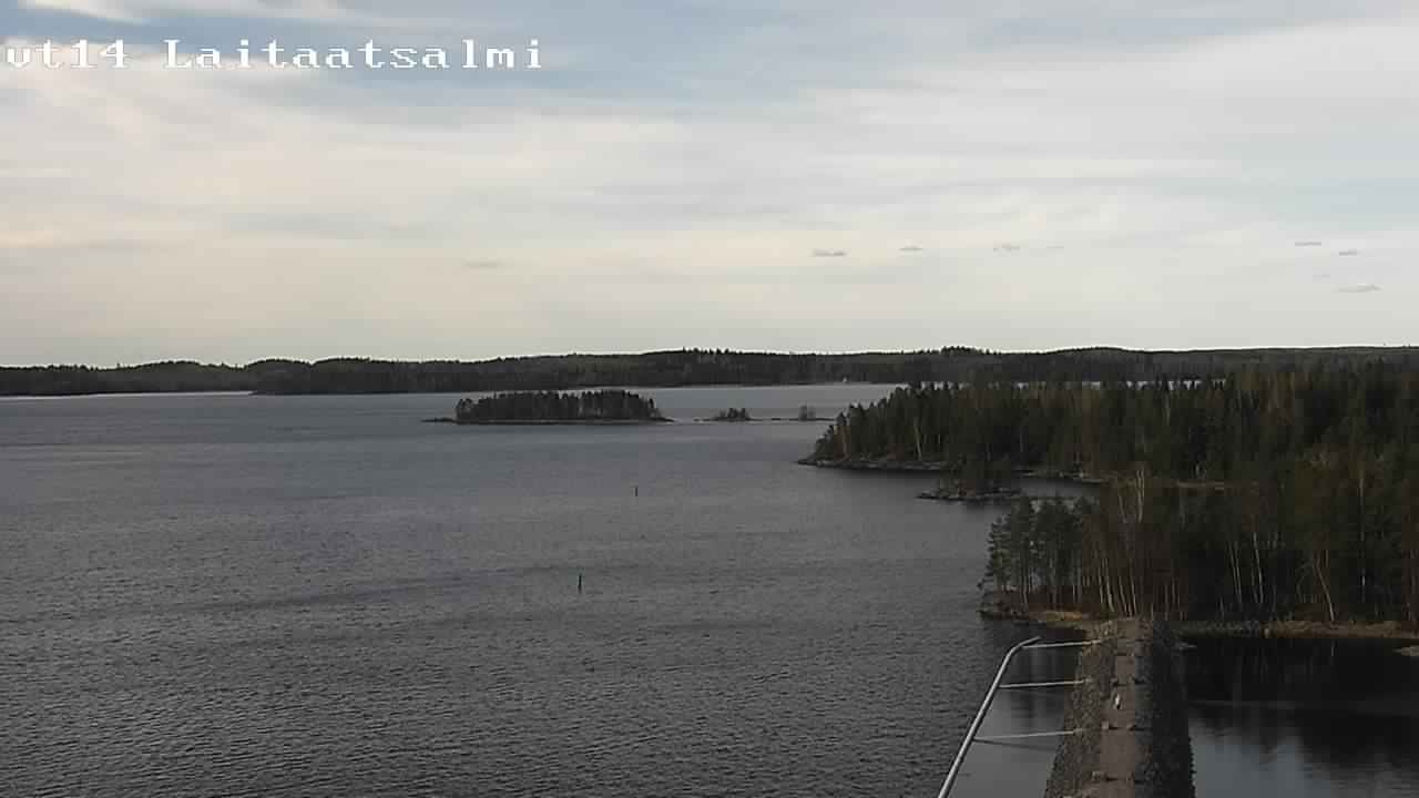 Weather Camera Image Väg 14 Nyslott, Laitaatsalmi, Savonlinna, Etelä-Savo