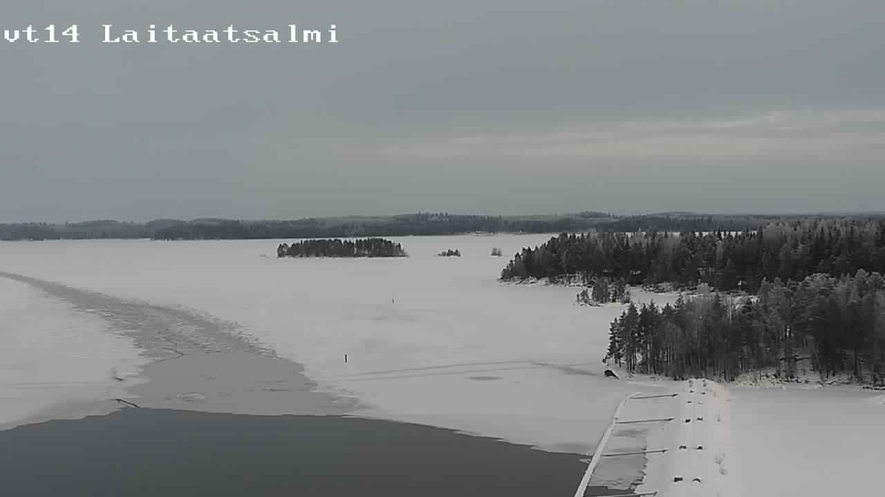 Kelikamerat Kuva Tie 14 Savonlinna, Laitaatsalmi silta, Savonlinna, Etelä-Savo