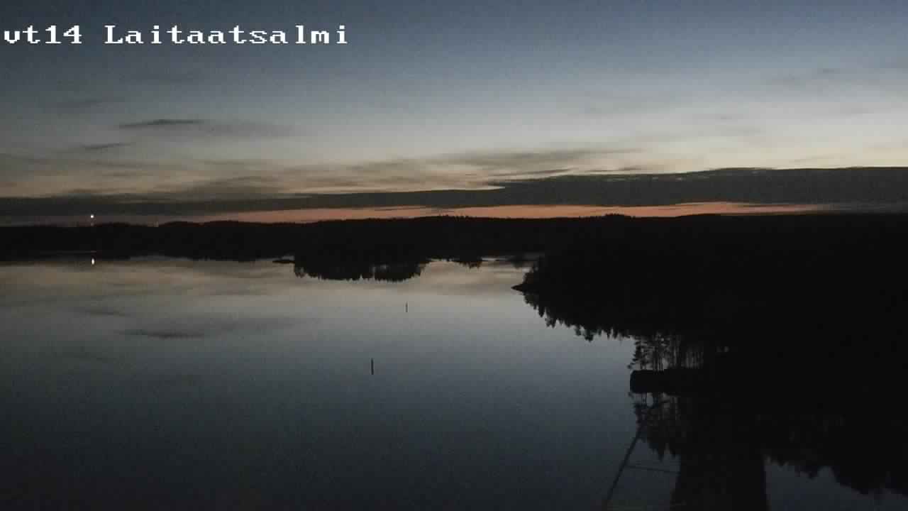Weather Camera Image Väg 14 Nyslott, Laitaatsalmi, Savonlinna, Etelä-Savo