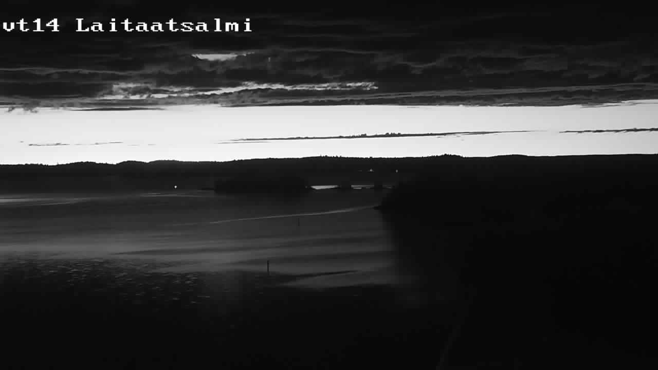 Weather Camera Image Road 14 Savonlinna, Laitaatsalmi, Savonlinna, Etelä-Savo