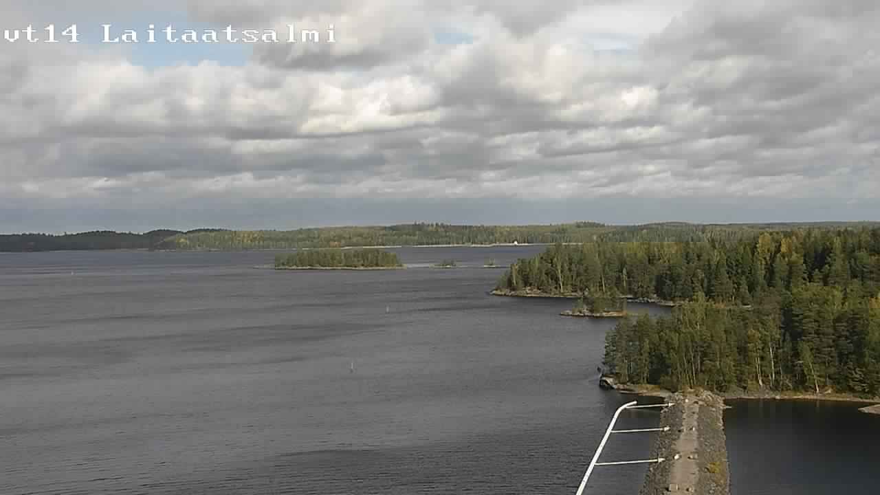 Kelikamerat Kuva Tie 14 Savonlinna, Laitaatsalmi silta, Savonlinna, Etelä-Savo