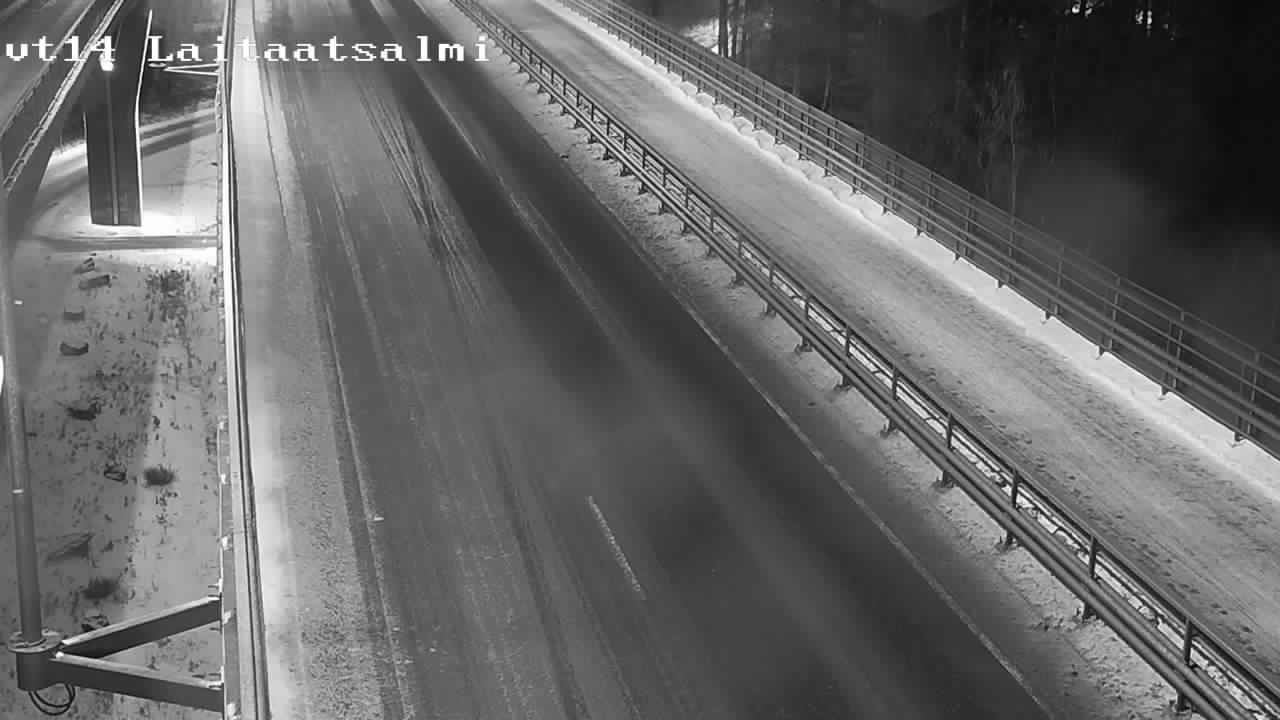 Weather Camera Image Väg 14 Nyslott, Laitaatsalmi, Savonlinna, Etelä-Savo