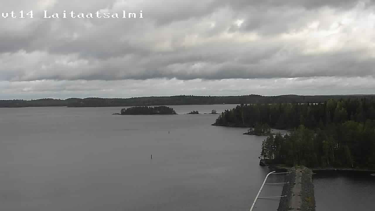 Kelikamerat Kuva Tie 14 Savonlinna, Laitaatsalmi silta, Savonlinna, Etelä-Savo