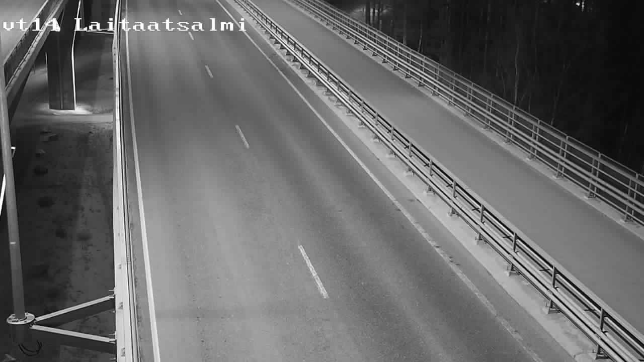 Weather Camera Image Väg 14 Nyslott, Laitaatsalmi, Savonlinna, Etelä-Savo