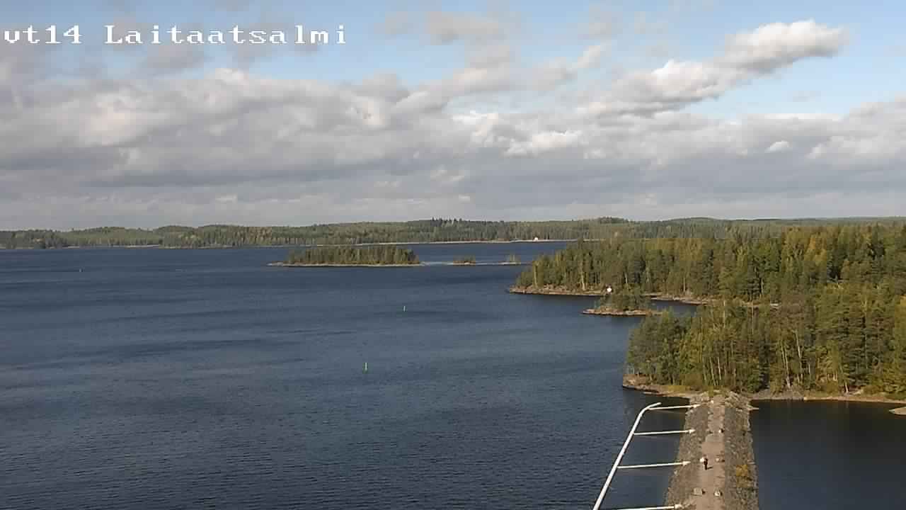 Kelikamerat Kuva Tie 14 Savonlinna, Laitaatsalmi silta, Savonlinna, Etelä-Savo