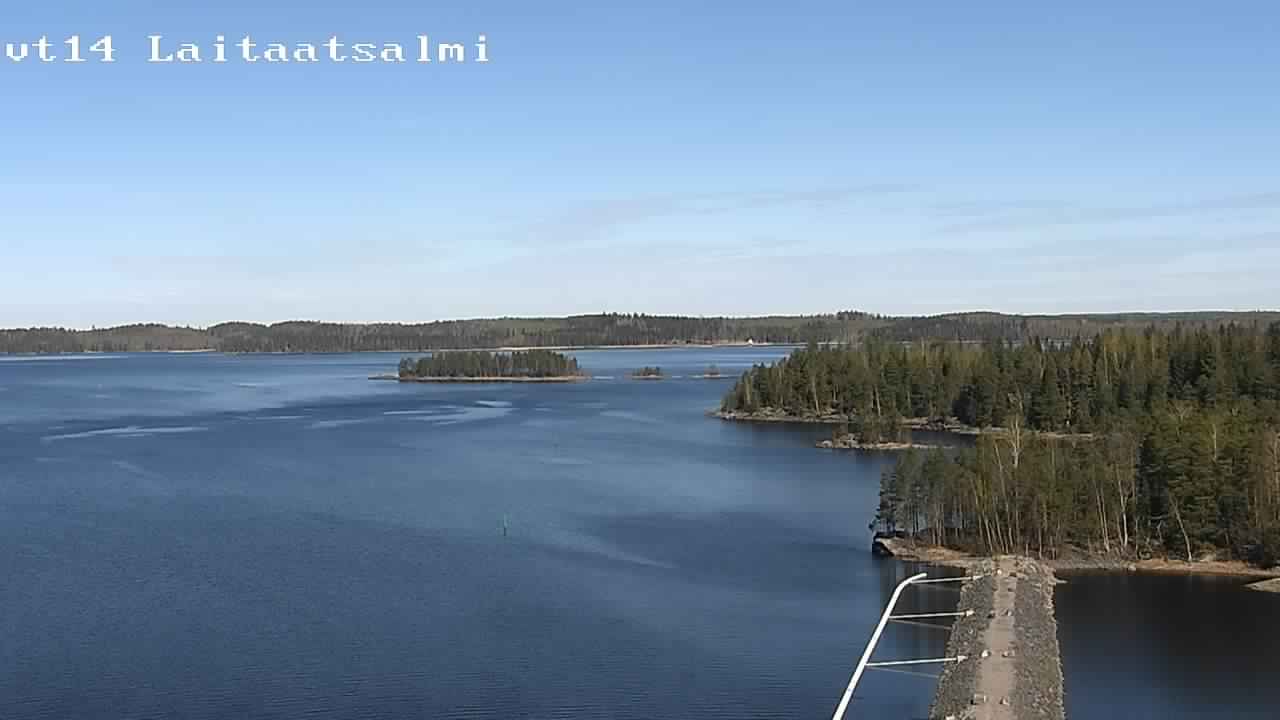 Weather Camera Image Road 14 Savonlinna, Laitaatsalmi, Savonlinna, Etelä-Savo