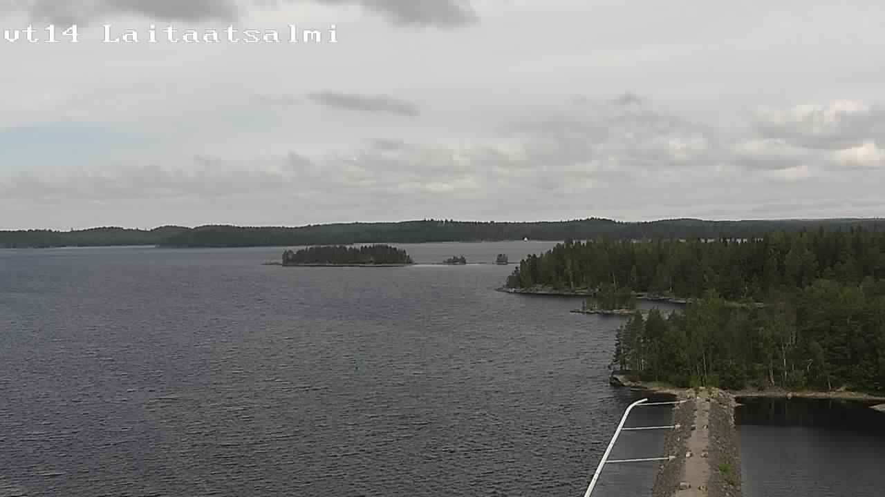 Kelikamerat Kuva Tie 14 Savonlinna, Laitaatsalmi silta, Savonlinna, Etelä-Savo