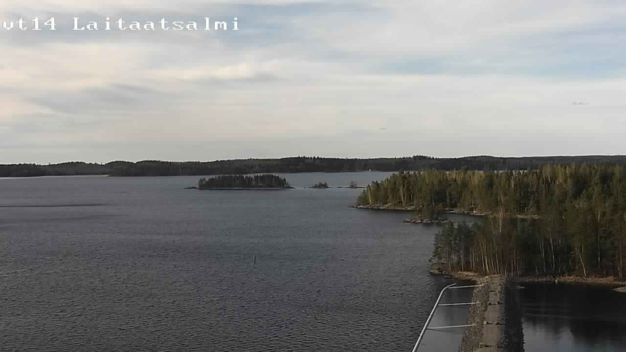 Weather Camera Image Väg 14 Nyslott, Laitaatsalmi, Savonlinna, Etelä-Savo
