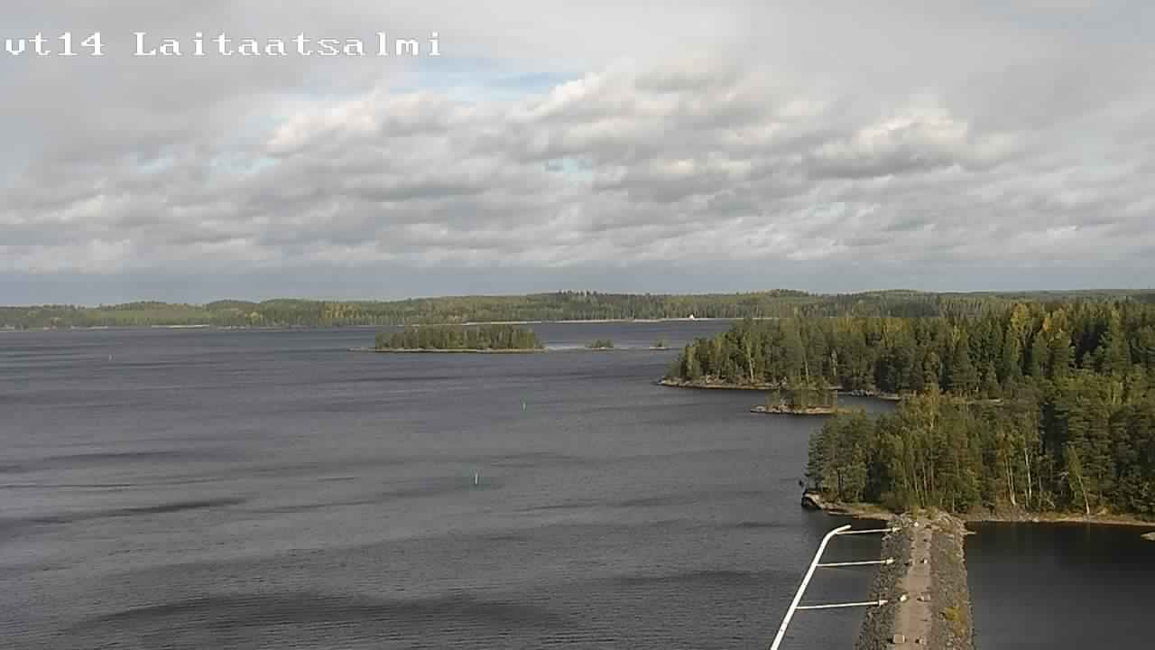 Kelikamerat Kuva Tie 14 Savonlinna, Laitaatsalmi silta, Savonlinna, Etelä-Savo