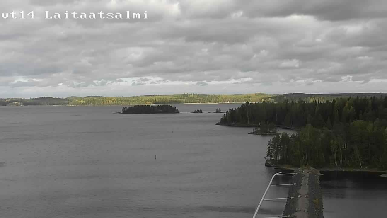 Kelikamerat Kuva Tie 14 Savonlinna, Laitaatsalmi silta, Savonlinna, Etelä-Savo