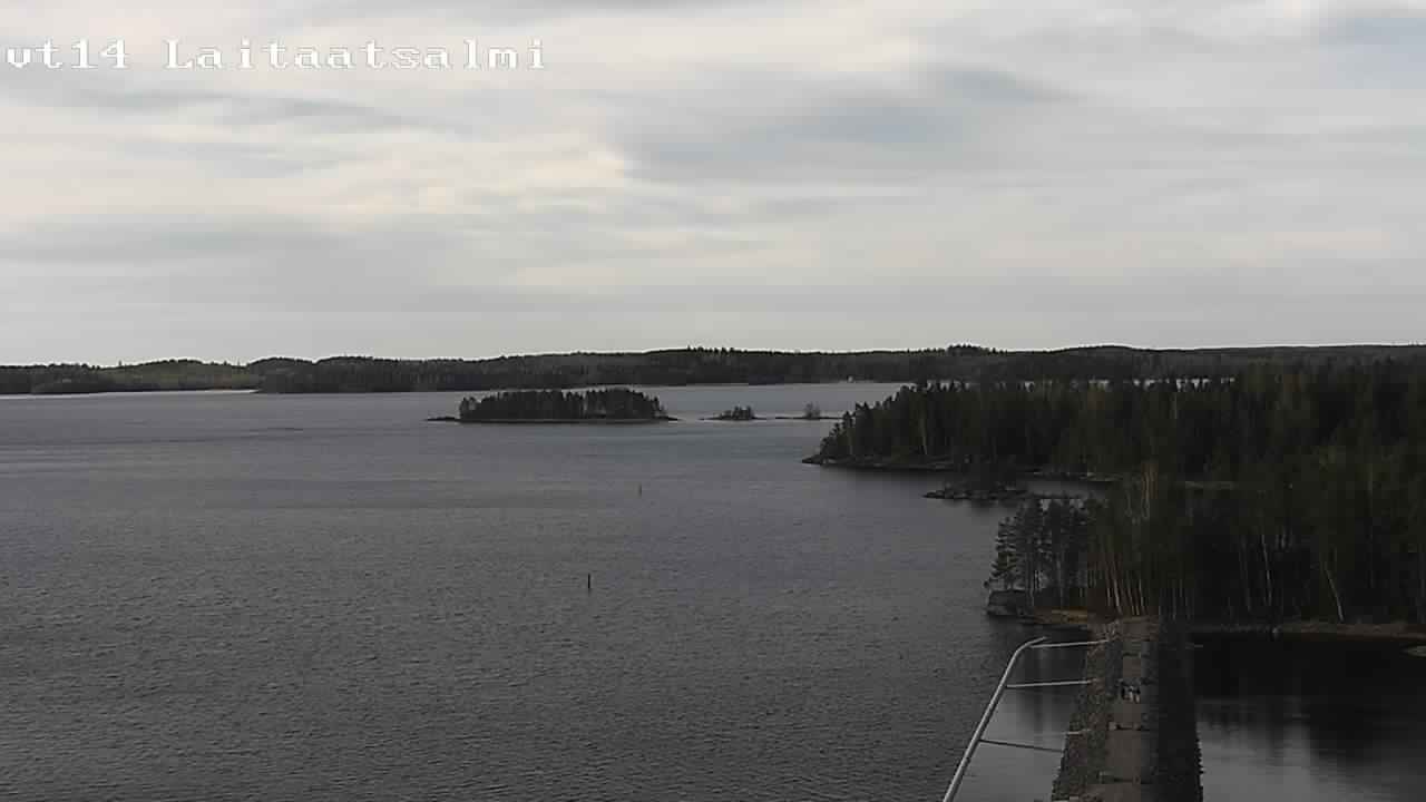 Weather Camera Image Väg 14 Nyslott, Laitaatsalmi, Savonlinna, Etelä-Savo