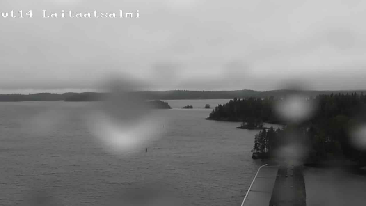 Weather Camera Image Väg 14 Nyslott, Laitaatsalmi, Savonlinna, Etelä-Savo