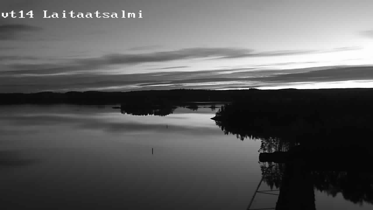 Weather Camera Image Väg 14 Nyslott, Laitaatsalmi, Savonlinna, Etelä-Savo