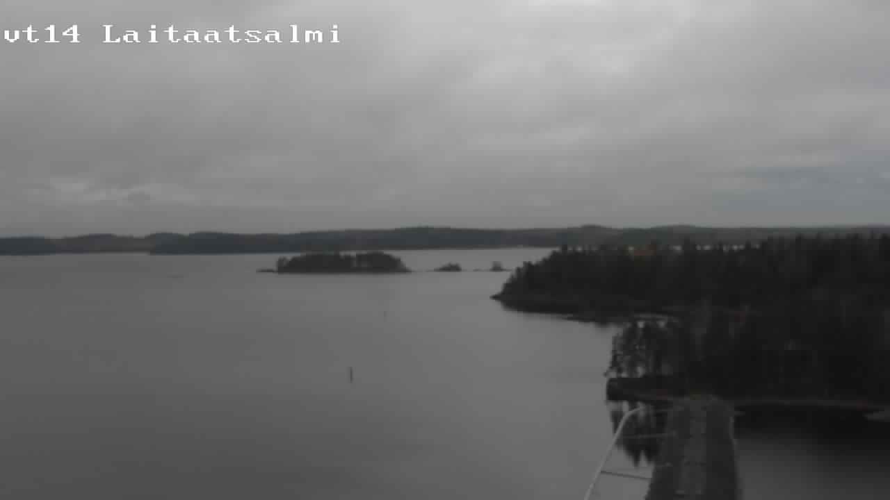 Kelikamerat Kuva Tie 14 Savonlinna, Laitaatsalmi silta, Savonlinna, Etelä-Savo