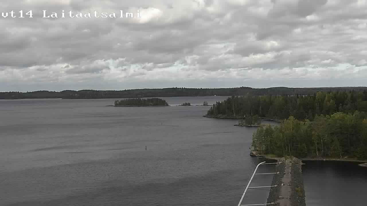 Kelikamerat Kuva Tie 14 Savonlinna, Laitaatsalmi silta, Savonlinna, Etelä-Savo