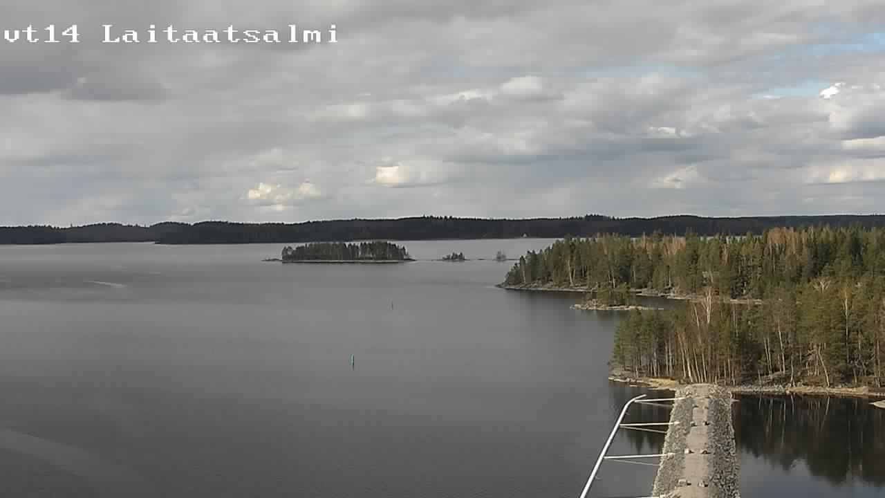 Kelikamerat Kuva Tie 14 Savonlinna, Laitaatsalmi silta, Savonlinna, Etelä-Savo