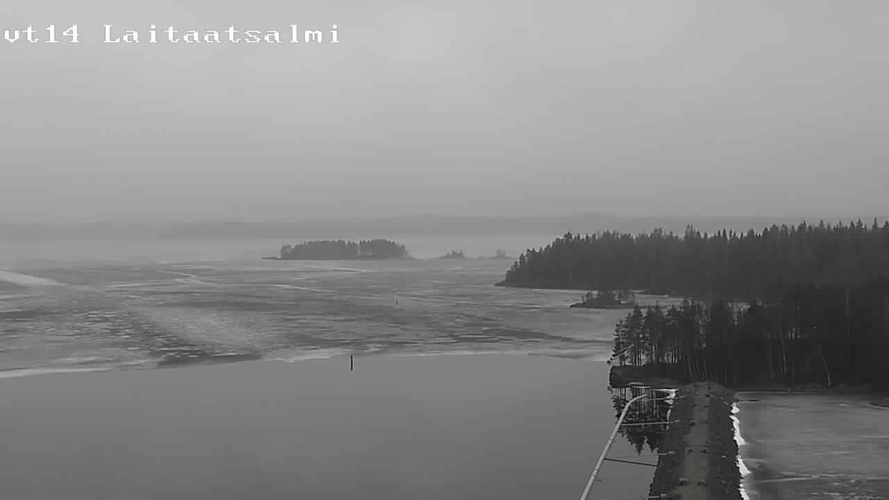 Weather Camera Image Väg 14 Nyslott, Laitaatsalmi, Savonlinna, Etelä-Savo