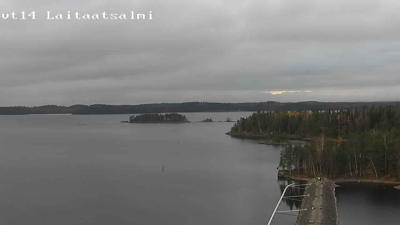 Kelikamerat Kuva Tie 14 Savonlinna, Laitaatsalmi silta, Savonlinna, Etelä-Savo