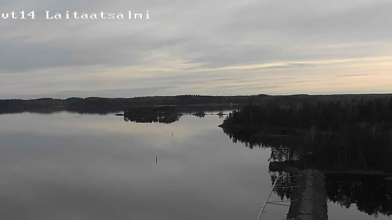 Weather Camera Image Väg 14 Nyslott, Laitaatsalmi, Savonlinna, Etelä-Savo