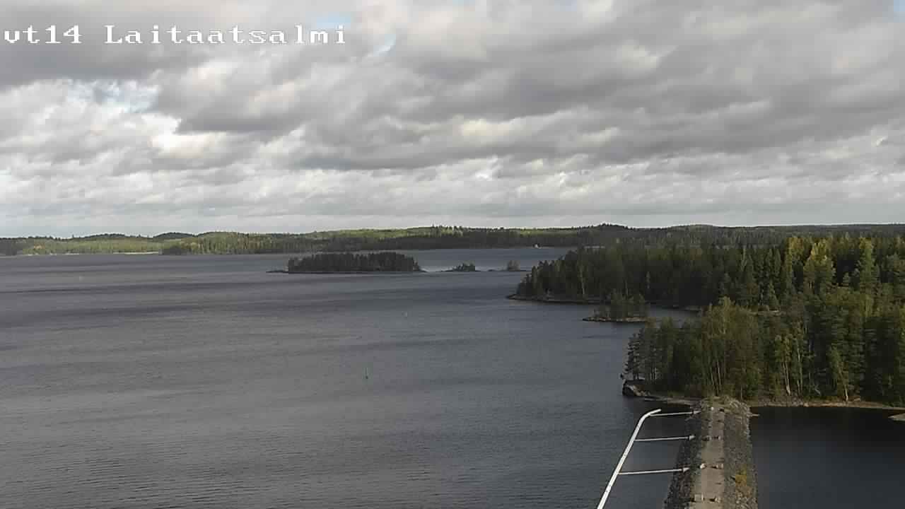 Kelikamerat Kuva Tie 14 Savonlinna, Laitaatsalmi silta, Savonlinna, Etelä-Savo