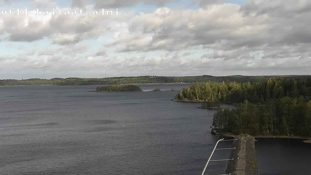 Kelikamerat Kuva Tie 14 Savonlinna, Laitaatsalmi silta, Savonlinna, Etelä-Savo