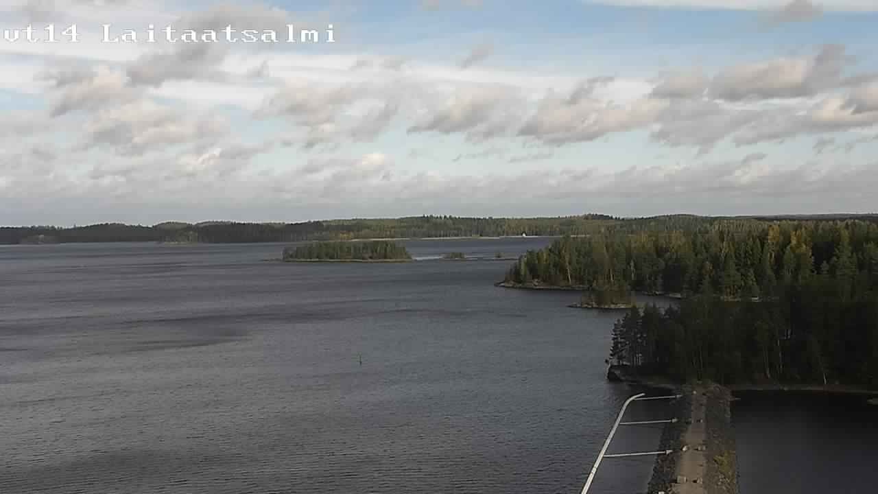 Kelikamerat Kuva Tie 14 Savonlinna, Laitaatsalmi silta, Savonlinna, Etelä-Savo